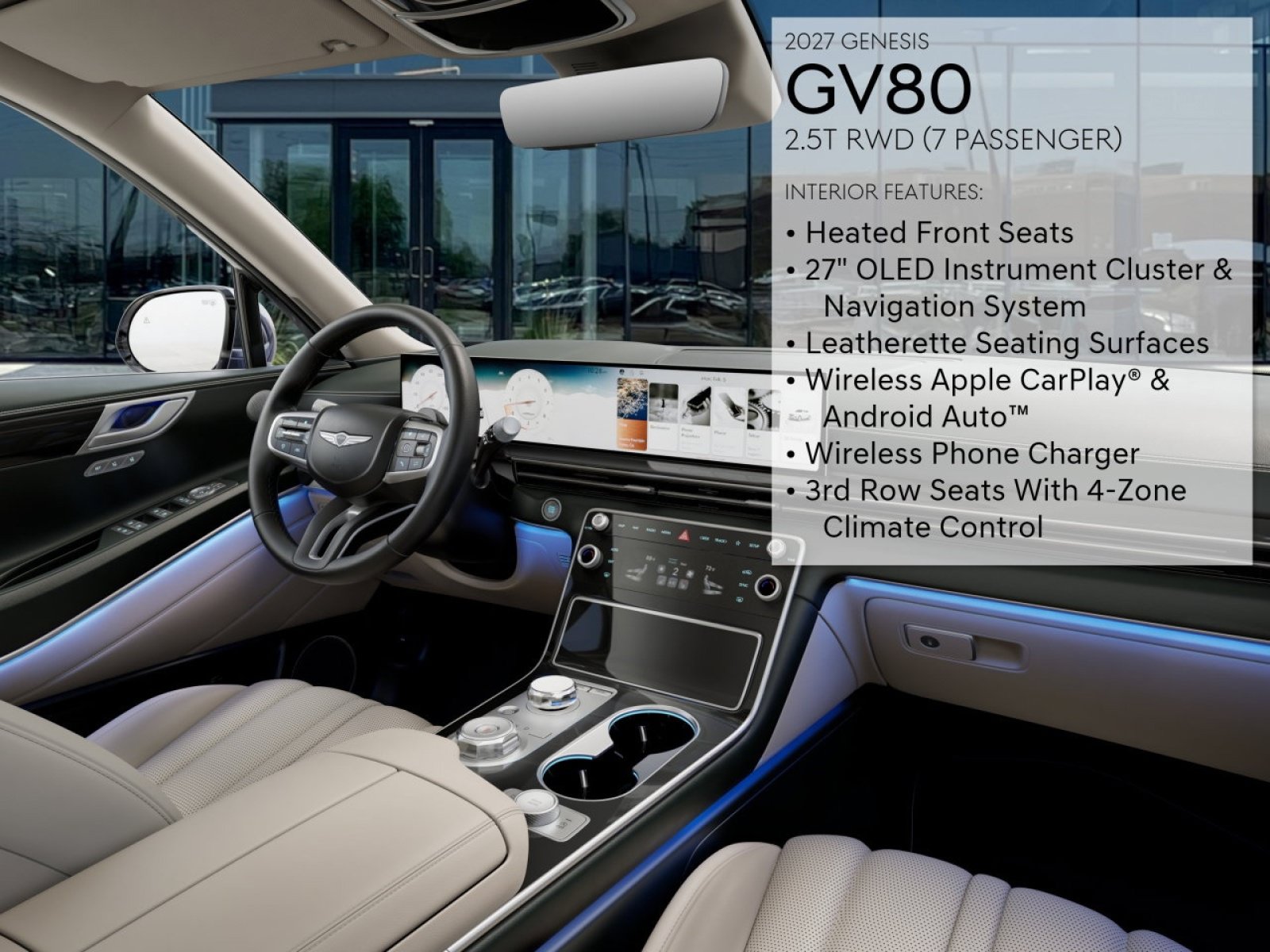 New 2027 Genesis GV80 2.5T RWD image 15