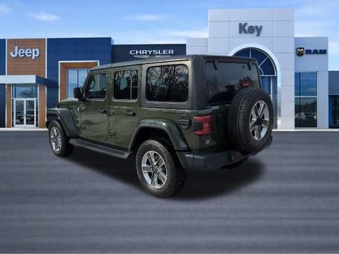 Used 2021 Jeep Wrangler Unlimited Sahara w/ Uconnect 4C Nav & Sound Group image 3