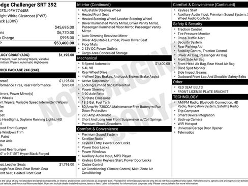 Used 2015 Dodge Challenger SRT w/ Technology Group image 3