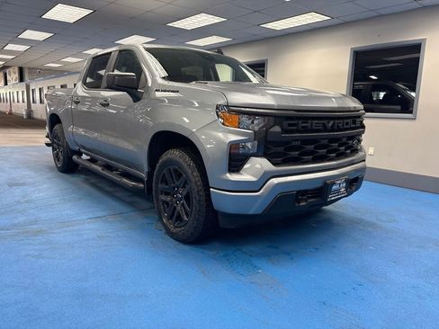 New 2026 Chevrolet Silverado 1500 Custom w/ Turbomax Blackout Package AWD/4WD image 1