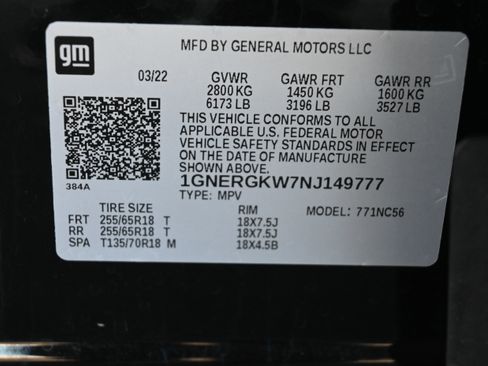 Used 2022 Chevrolet Traverse LT image 36