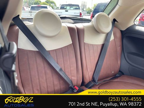 Used 2013 FIAT 500 Lounge w/ Luxury Leather Pkg FWD image 17