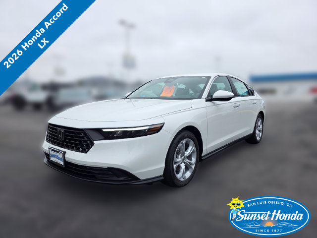 New 2026 Honda Accord LX 360° Tour