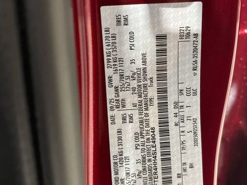 New 2025 Ford Ranger XLT image 16