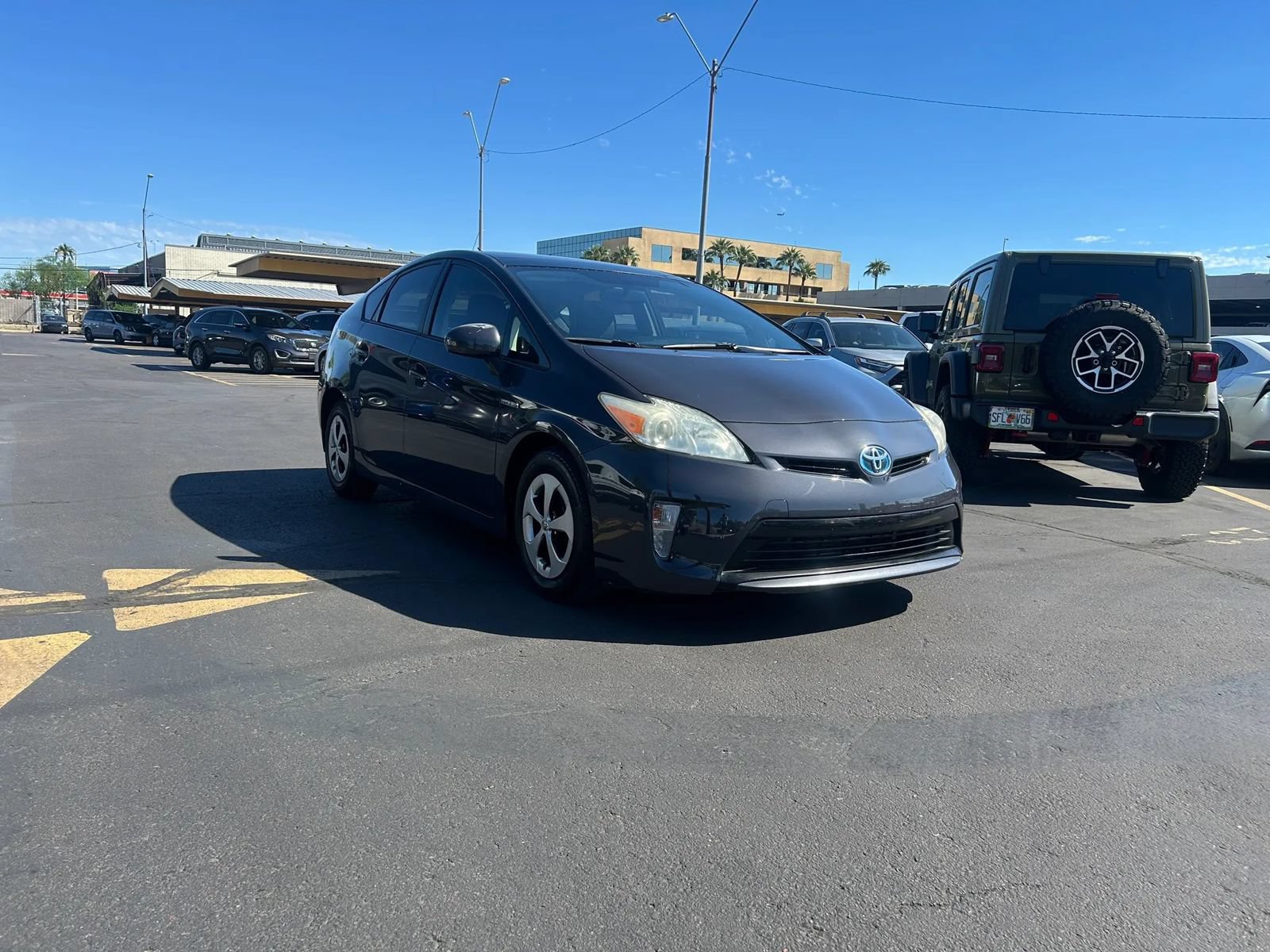 Used 2013 Toyota Prius Three w/ Solar Roof Pkg FWD image 3