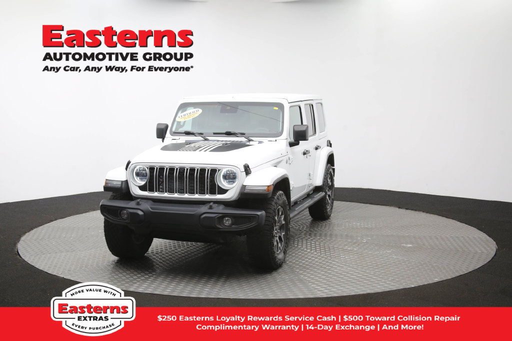 Used 2024 Jeep Wrangler Unlimited Sahara w/ Dual Top Group AWD/4WD image 54