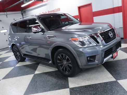 Used 2018 Nissan Armada Platinum w/ Captain Seat Package RWD image 3