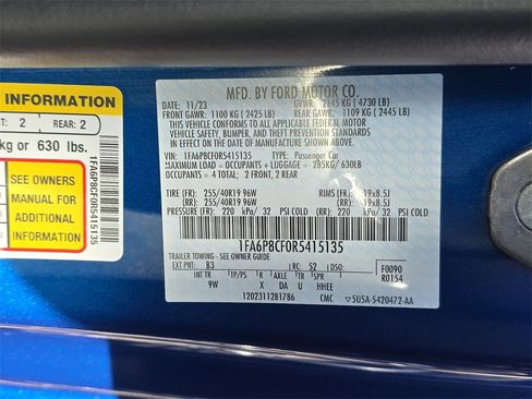 Used 2024 Ford Mustang GT Premium image 31