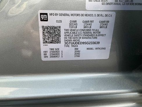 Used 2025 GMC Sierra 1500 SLT w/ SLT Premium Plus Package image 19