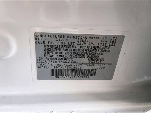 Used 2025 Nissan Versa SV FWD image 35