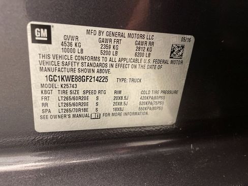 Used 2016 Chevrolet Silverado 2500 LTZ w/ Duramax Plus Package AWD/4WD image 32