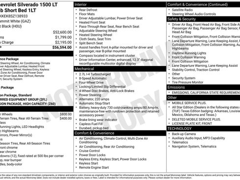 New 2025 Chevrolet Silverado 1500 LT image 3