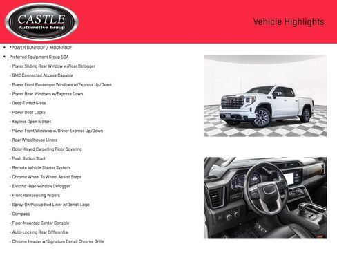 Certified 2023 GMC Sierra 1500 Denali w/ Denali Reserve Package AWD/4WD image 3