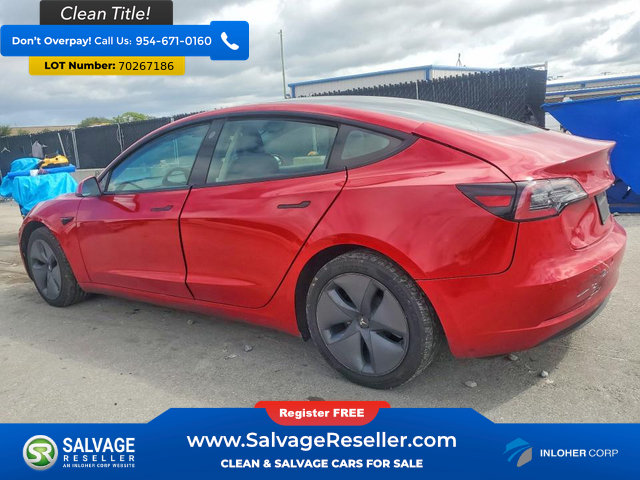 Used 2021 Tesla Model 3 Long Range AWD/4WD image 3
