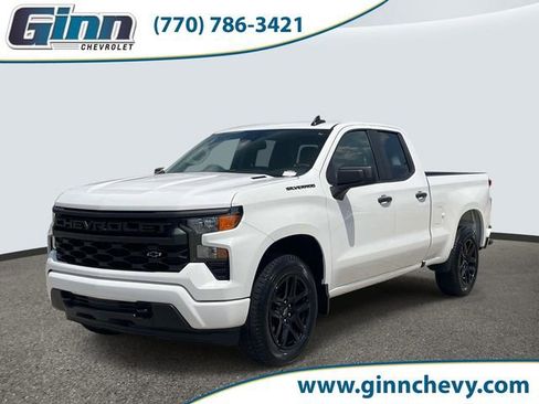 Used 2026 Chevrolet Silverado 1500 Custom w/ LPO, Dark Essentials Package RWD image 1