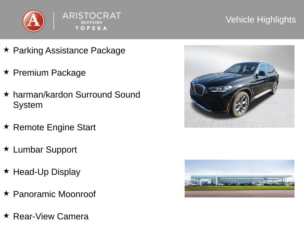 Used 2024 BMW X3 xDrive30i w/ Premium Package AWD/4WD image 4