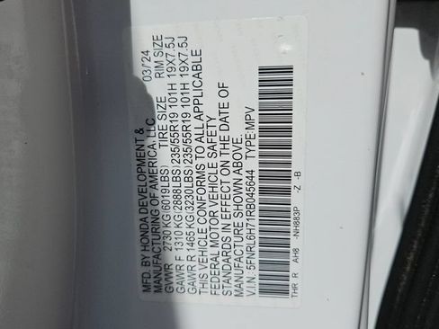 Certified 2024 Honda Odyssey Sport image 16