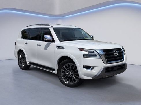 Used 2023 Nissan Armada Platinum w/ Cargo Package RWD image 2