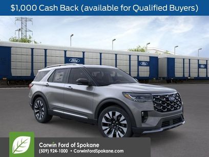 New 2026 Ford Explorer Platinum