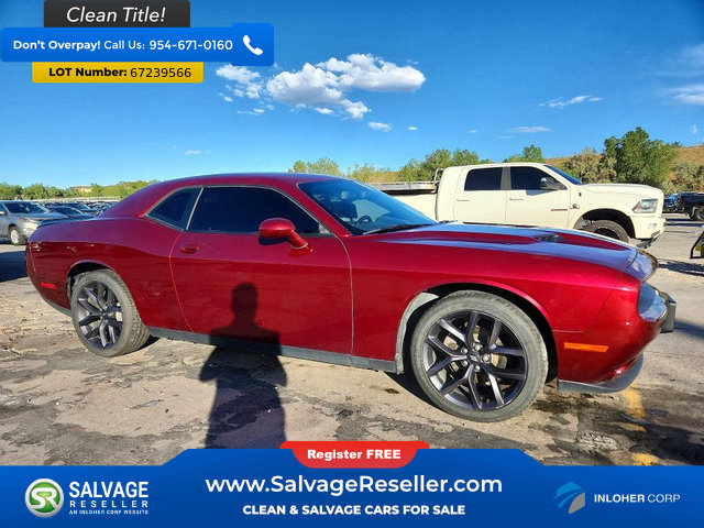 Used 2020 Dodge Challenger SXT w/ Blacktop Package RWD image 5
