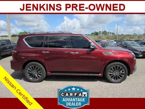 Certified 2023 Nissan Armada Platinum w/ Cargo Package RWD image 2