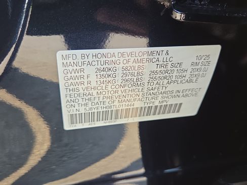 Certified 2026 Acura MDX A-Spec AWD/4WD image 20