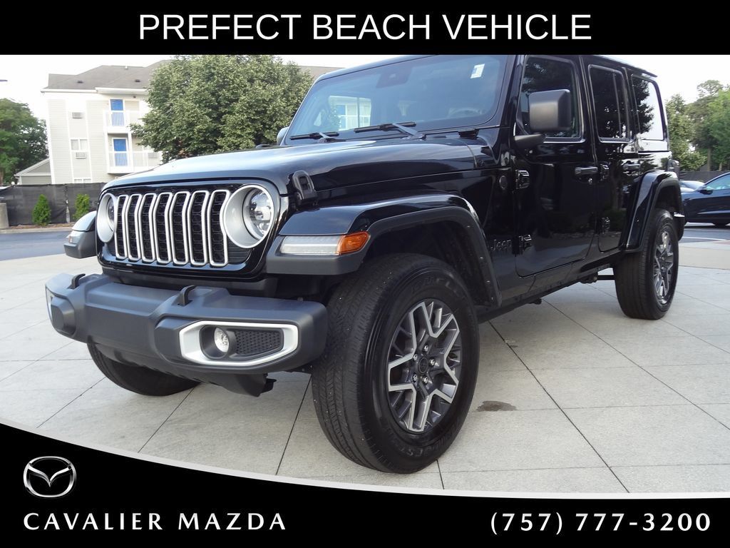 Used 2025 Jeep Wrangler Unlimited Sahara AWD/4WD image 7