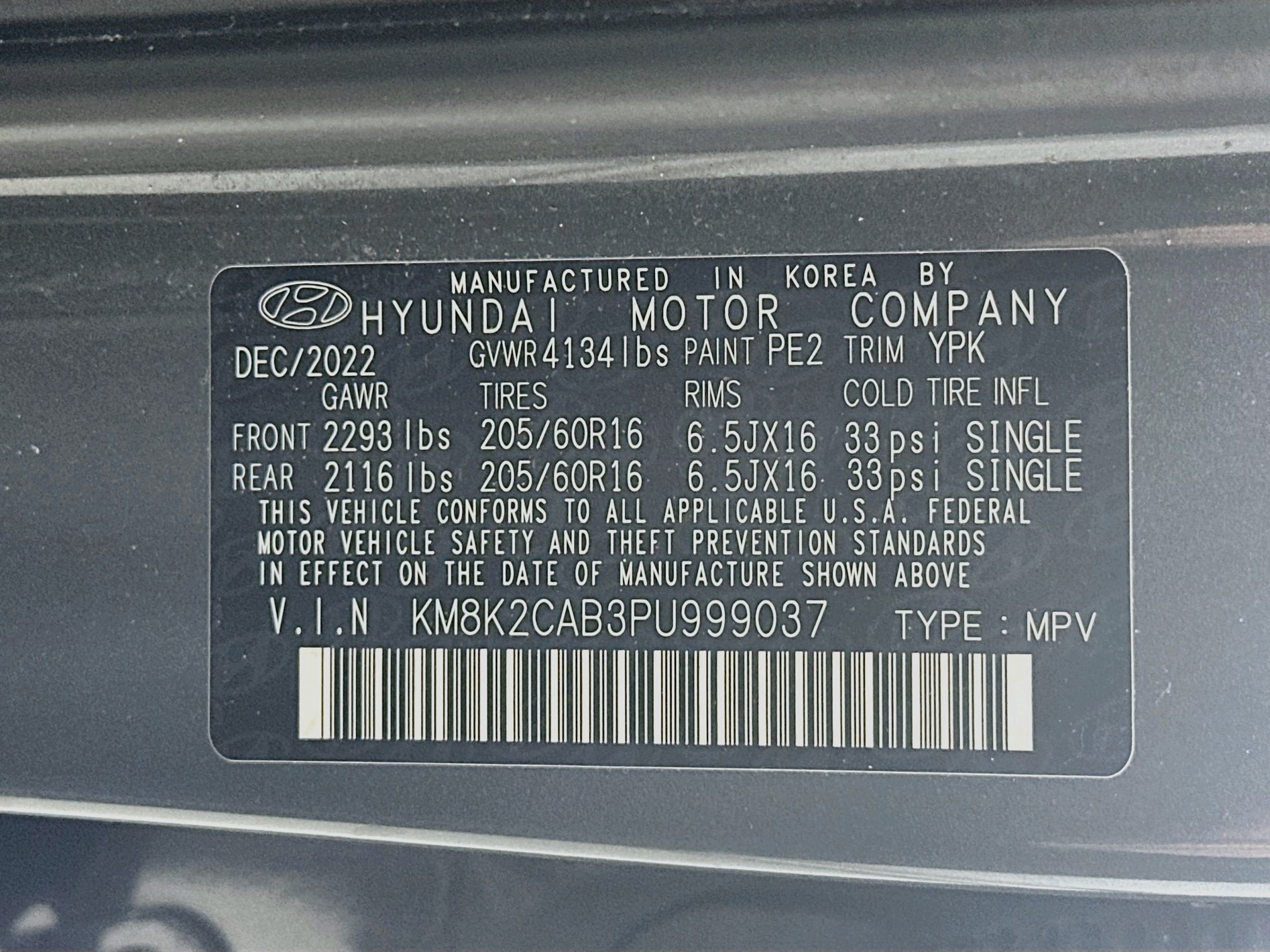 Used 2023 Hyundai Kona SE w/ Cargo Package AWD/4WD image 29