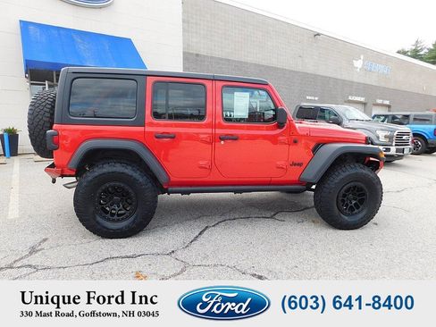 Used 2021 Jeep Wrangler Unlimited Sport image 8