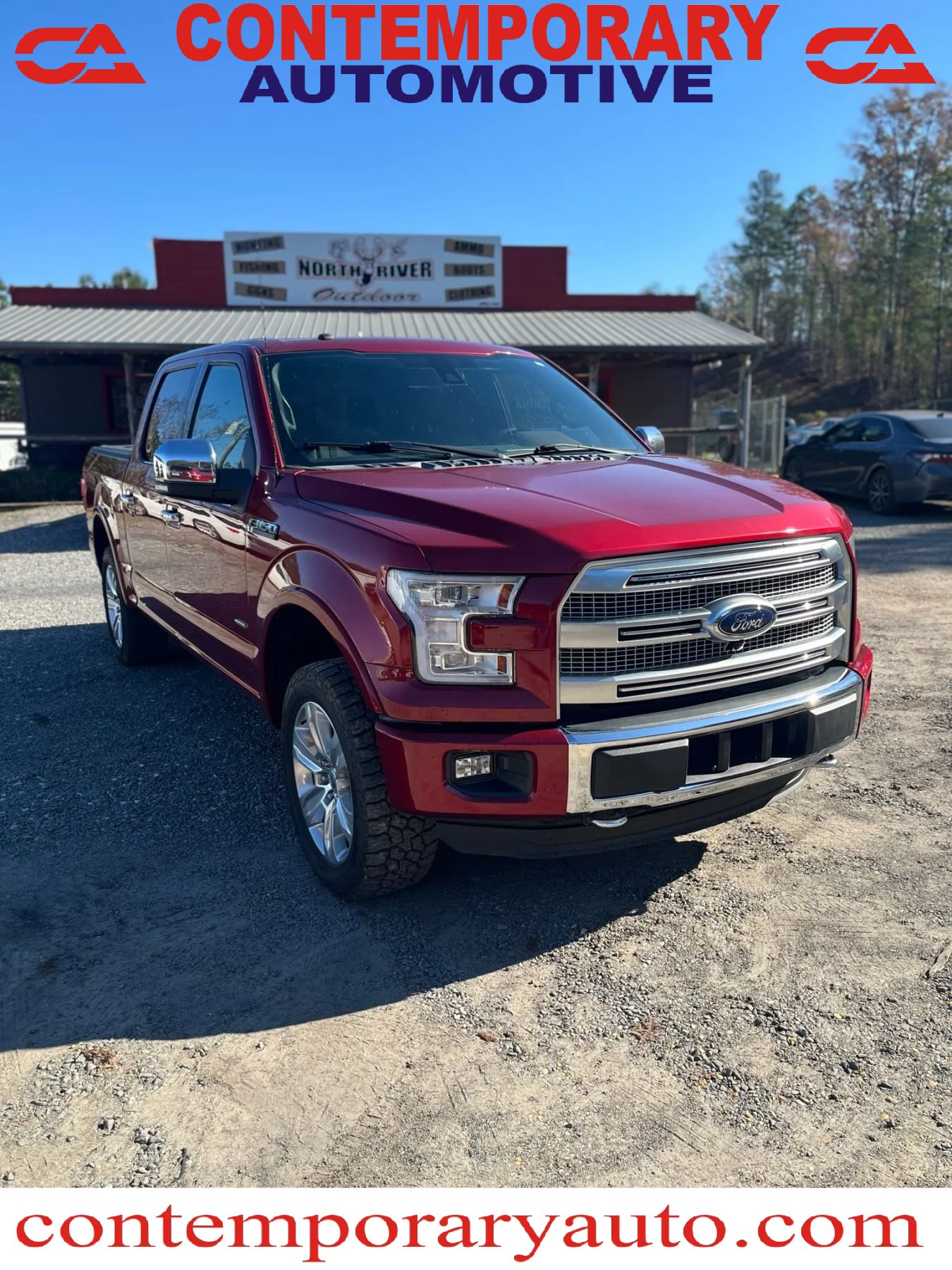 Used 2016 Ford F150 Platinum w/ Equipment Group 701A Luxury AWD/4WD image 2