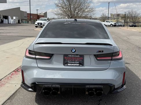 Used 2023 BMW M3 Competition w/ M Carbon Exterior Package RWD image 7