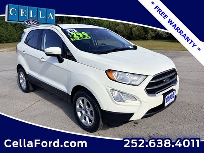 Certified 2021 Ford EcoSport SE w/ Interior Protection Package