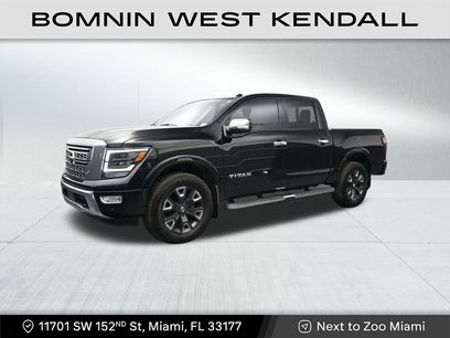 Used 2021 Nissan Titan Platinum Reserve w/ Moonroof Package