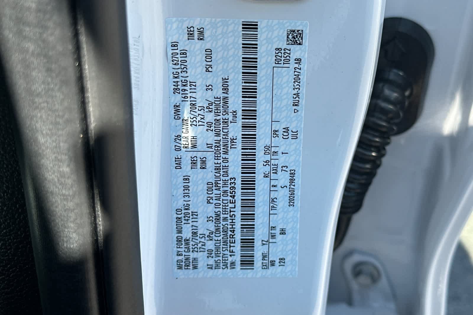 New 2026 Ford Ranger XLT w/ Equipment Group 301A High AWD/4WD image 27