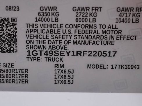 Used 2024 GMC Sierra 3500 Pro w/ Convenience Package image 51