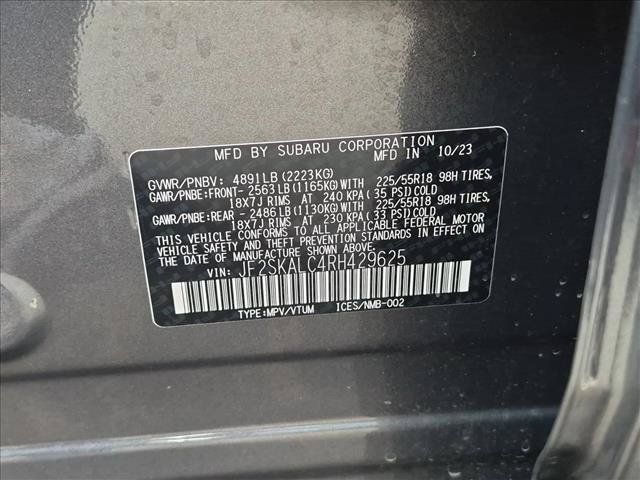 Used 2024 Subaru Forester Limited AWD/4WD image 13