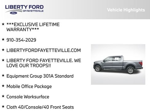 Used 2024 Ford F150 XLT w/ Mobile Office Package image 5