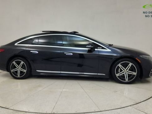 Used 2023 Mercedes-Benz EQS 450+ 4MATIC Sedan w/ Manufactur Interior Package image 12