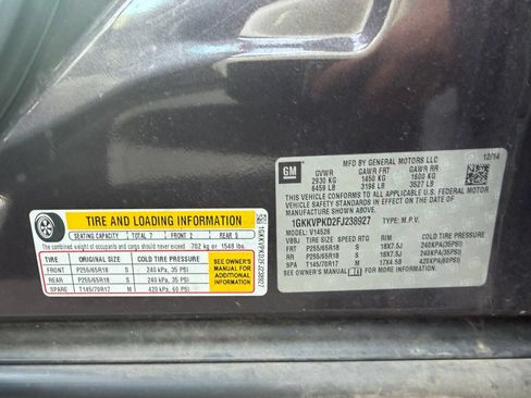 Used 2015 GMC Acadia SLE AWD/4WD image 4