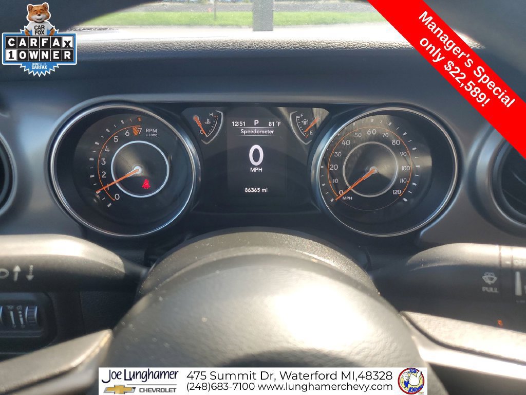 Used 2022 Jeep Wrangler Unlimited Sport AWD/4WD image 13