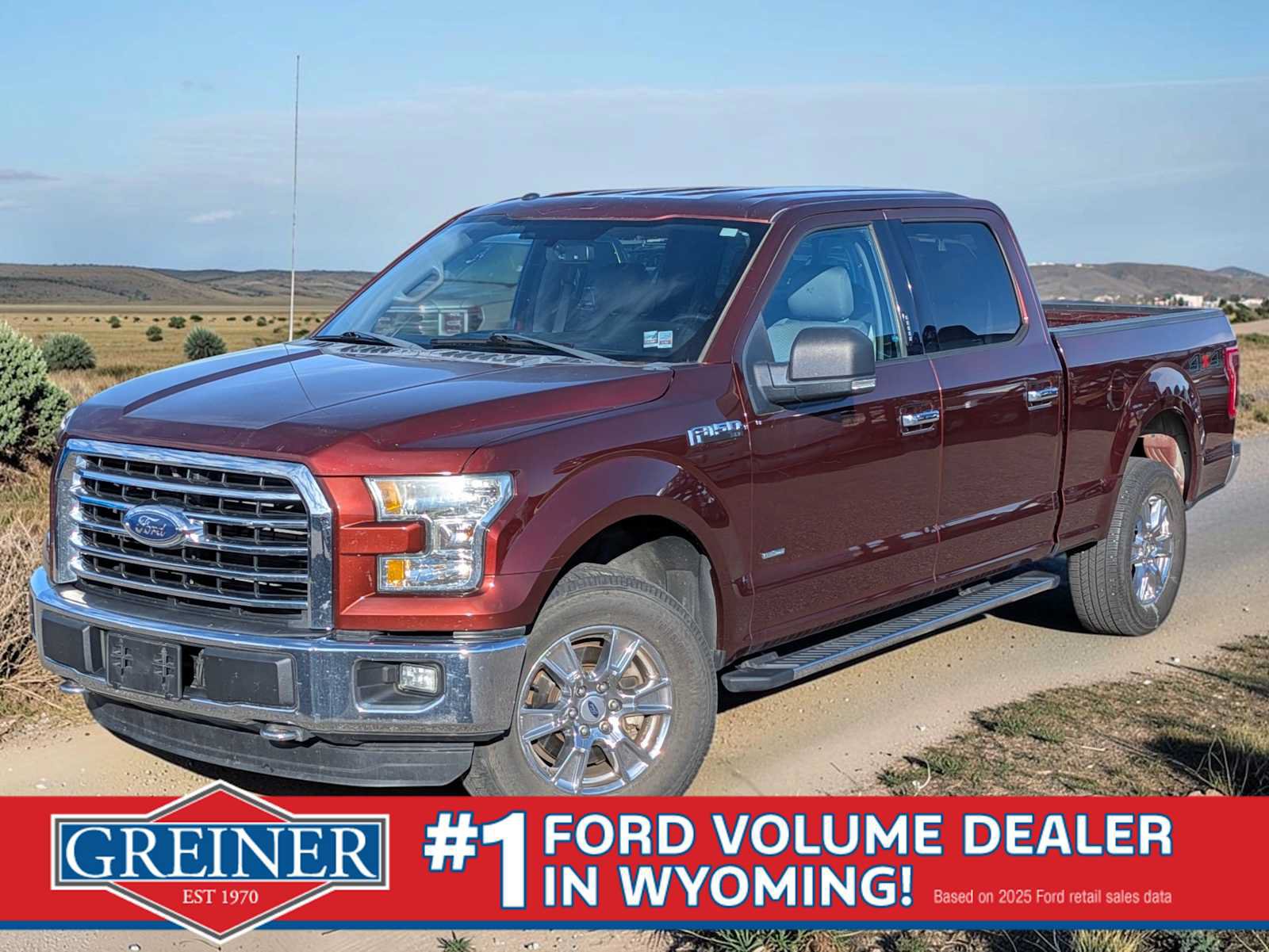 Used 2015 Ford F150 XLT w/ Equipment Group 302A Luxury AWD/4WD image 1