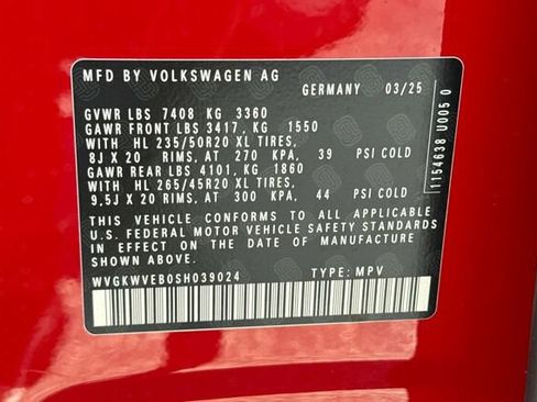 New 2025 Volkswagen ID. Buzz Pro S Plus image 29