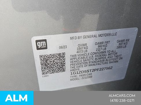 Used 2023 Chevrolet Malibu LT FWD image 12