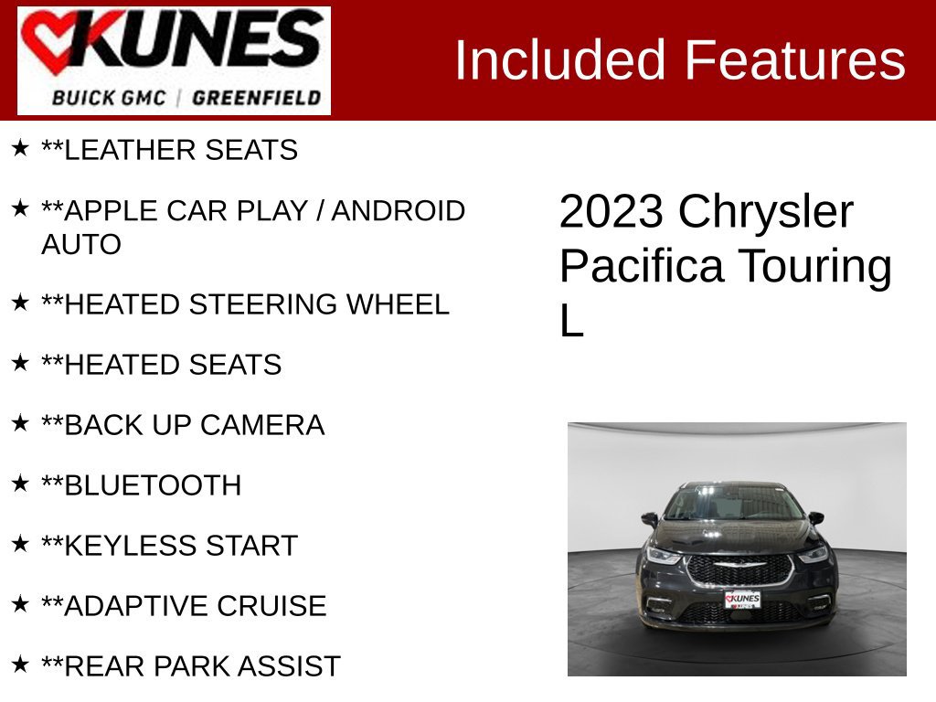 Used 2023 Chrysler Pacifica Touring-L FWD image 2