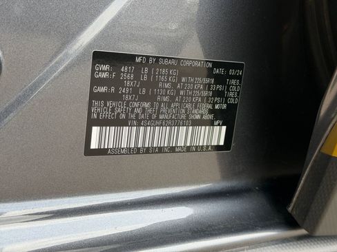 Used 2024 Subaru Crosstrek 2.5i Sport image 20