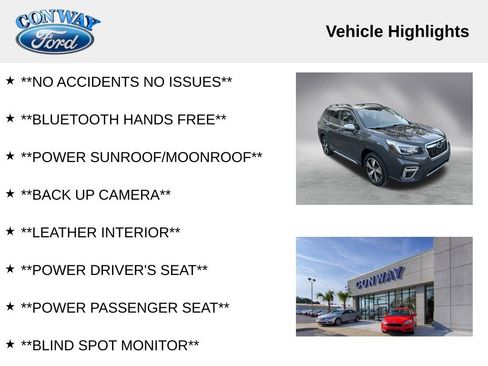 Used 2021 Subaru Forester Touring w/ Popular Package #2 image 4