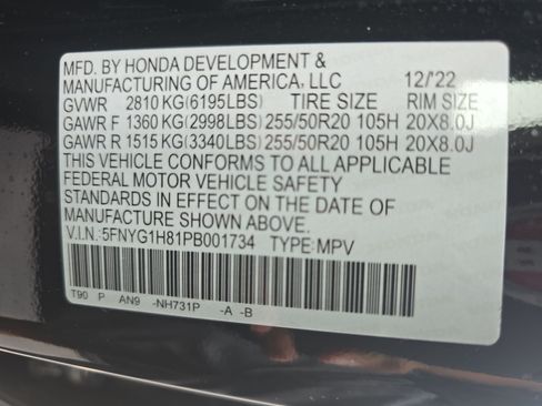 Used 2023 Honda Pilot Elite image 36