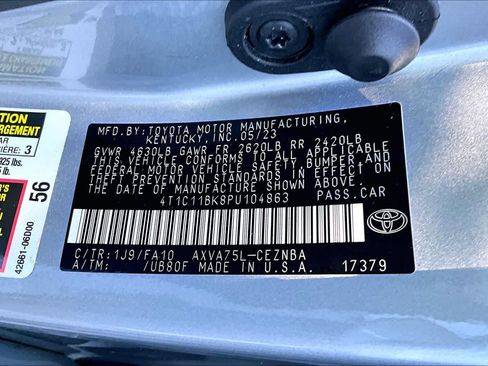 Certified 2023 Toyota Camry LE AWD/4WD image 33