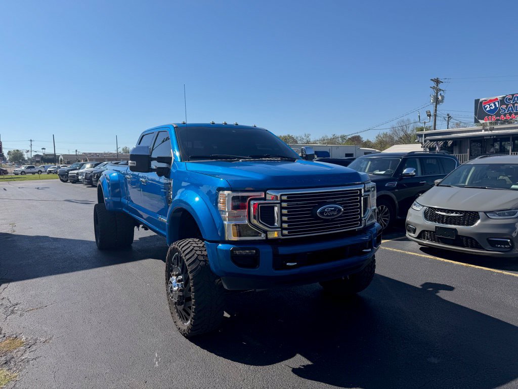 Used 2021 Ford F450 Platinum w/ FX4 Off-Road Package AWD/4WD image 1