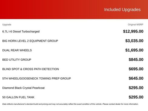 New 2026 RAM 3500 Big Horn image 3